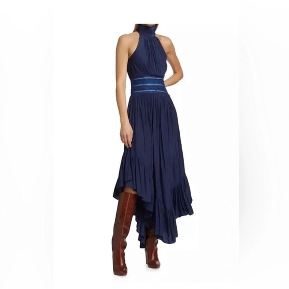 ! Ramy Brook Monique Halter Dress size 6 - Picture 2 of 7